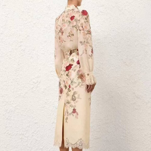 Zimmerman Tucked Dress Two-piece set - Picture 2 of 6